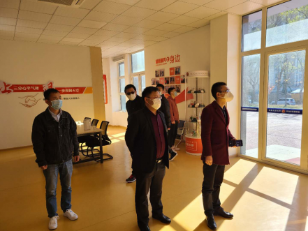 广安爱多贺洪燕一行光临Z6官网软件